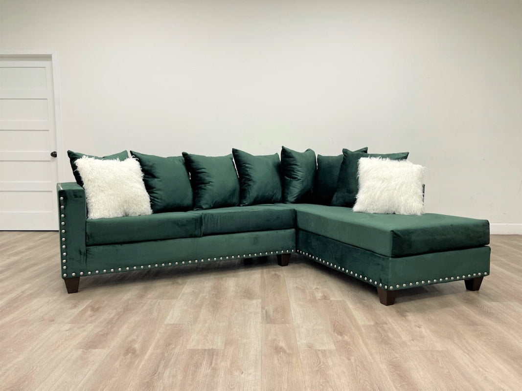 200-Sectional (Green) ***NEW ARRIVAL***