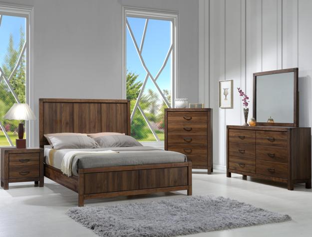 Belmont Panel Bedroom-Queen Bed; Frame only,