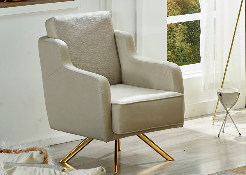 Caseria Livingroom Chair Beige.New Arrival.