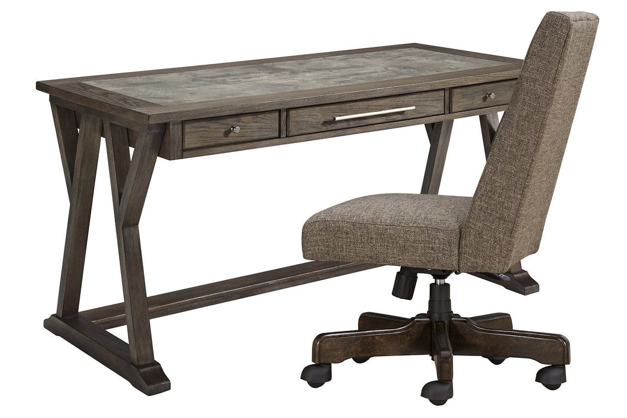 Luxenford Home Office Desk with Chair image