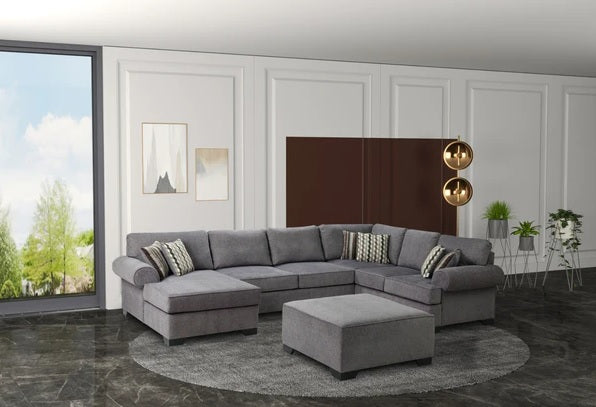 Millwood Pewter LAF Chaise 3PC Sectional
