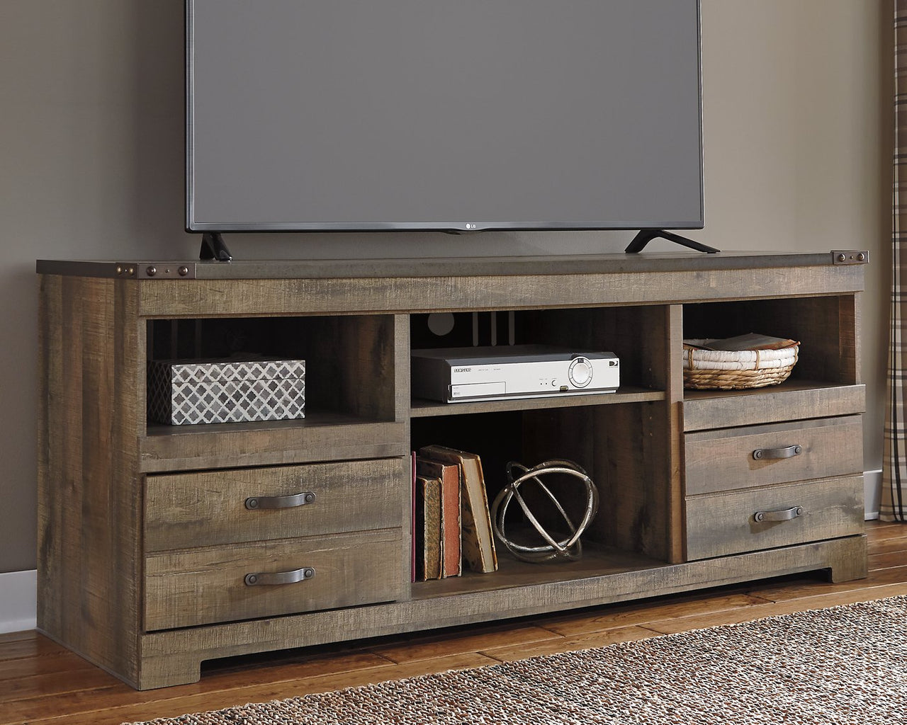 Trinell 63" TV Stand image