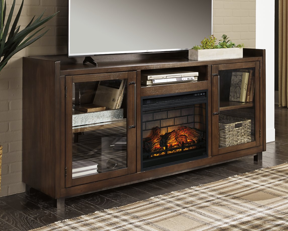 Starmore 70" TV Stand with Electric Fireplace image