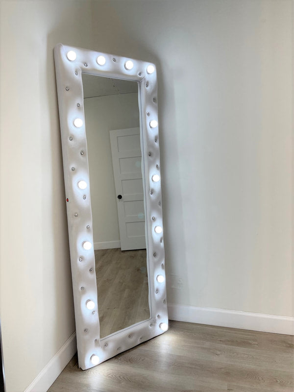 Princess White - Floor Mirror